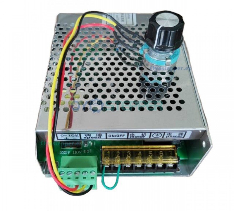 Kit de husillo CNC de 800W 0,79Nm 52mm con fuente de alimentaci&oacute;n y pinzas ER11/ER16